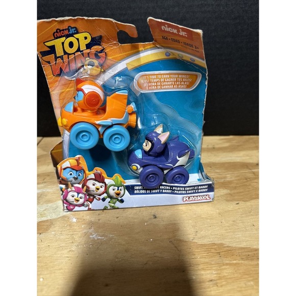 NIB Nick Jr Top Wing Racers - SWIFT and BADDY Racers - Playskool Hasbro - Picture 3 of 5
